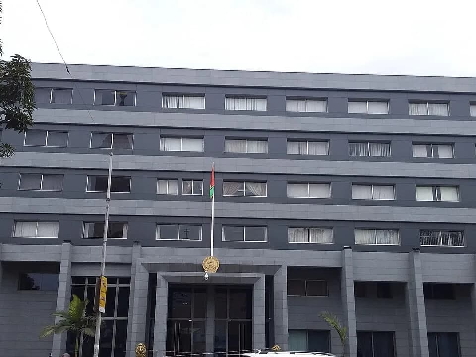 Bâtiment de la Banque centrale de la République de Guinée (archive)