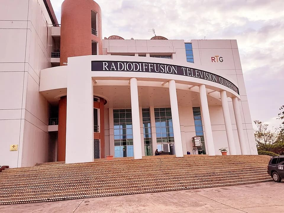 Bâtiment de la Radiodiffusion Télévision Guinéenne (archive)