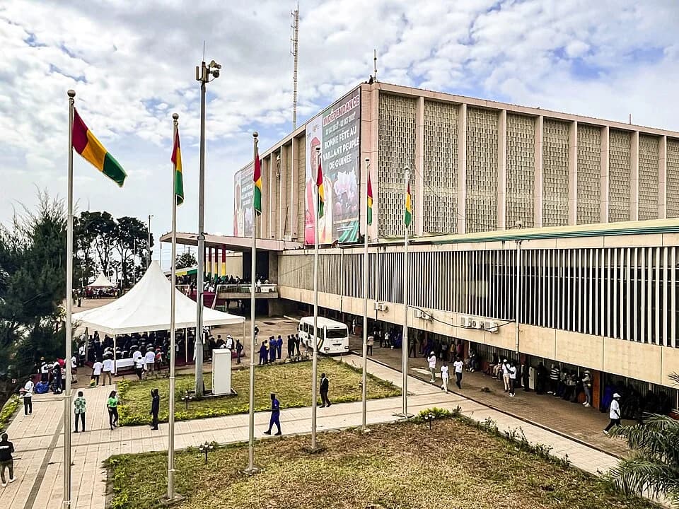 Palais du peuple de Conakry lors d’une ancienne célébration (archive)